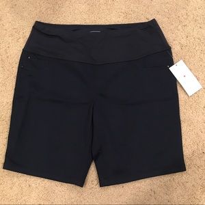 New Bermuda Tummy control love the fit blue shorts